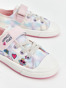 C?rt C?rtl? Bask?l? K?z Bebek Spor Ayakkab? - Waikiki фото 3