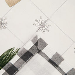 Скатерть новогодняя «Этель» Happy New Year 149×220 см с ГМВО, 100% хлопок, 190 г/м²