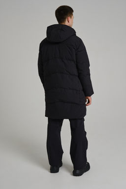 Пуховик средней длины Черный - Anta фото 7