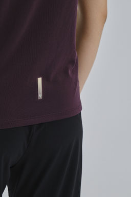 Футболка Темно-фиолетовый RACING CHALLENGE SS Tee - Anta фото 5