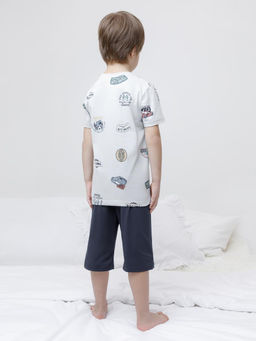 К 1614/городское ралли,индиго пижама для мал