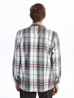 Rahat Kal?p Uzun Kollu Ekose Erkek G?mlek