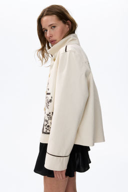 Chaqueta de sarga con dise?o bordado - H&m фото 5