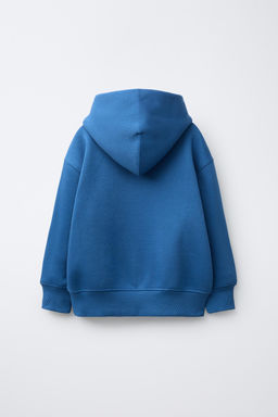 BASIC SLOGAN HOODIE