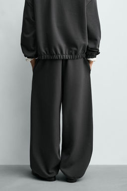 PANTAL?N BAGGY FIT JOGGER / Gris antracita - Zara фото 3