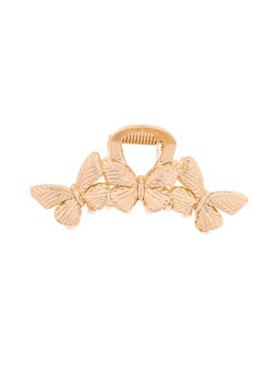 Цена за 6 шт. Крабик для волос «Эмма», 5.5 см, золото