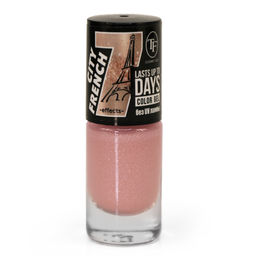 TF Лак для ногтей COLOR GEL CITY FRENCH тон 294 Rose glitter/Розовый с шиммером 8мл