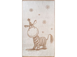 Полотенце махровое 6с103.512ж2 Зебруся (лен3) 50х90см