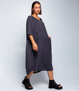 Платье #КТ2932 (1), графит - Dommod фото 2