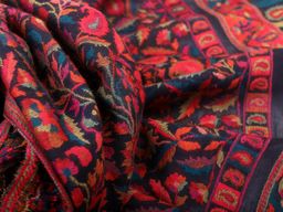 Палантин широкий шерсть 100% Тк4400/19 - Ганг фото 3