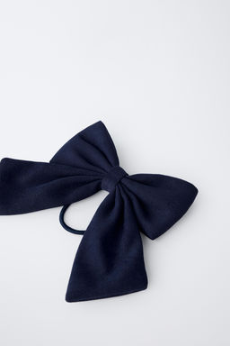 PIQU_ BOW SCRUNCHIE - Zara фото 3