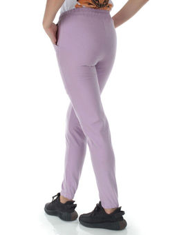 QB-65 LILAC Брюки спортивные женские (95% хлопок, 5% стрейч) P&S - Fashion фото 5