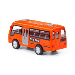 Городской автобус, автомобиль инерционный (со светом и звуком) (в пакете) - Полесье фото 7