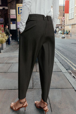 DARTED CARROT TROUSERS - Zara фото 4