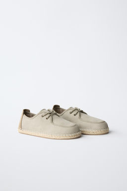 ALPARGATA CORDONES LIMITED EDITION / Gris - Zara фото 4