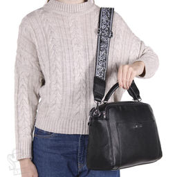 Сумка женская  575773 black Velina Fabbiano-Safenta в Новосибирске