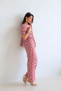 Martichelli Костюм брючный с принтом  фото 9