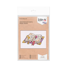 Klart набор для вышивания 12-049 Магическая книга 12 х 8.5 см