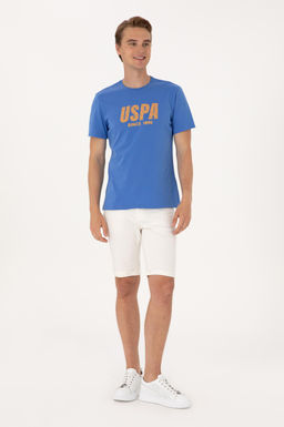 Erkek Regular Fit Bisiklet Yaka _ndigo Ti__rt Sepette S_rpriz _ndirim - U.s. polo assn фото 4