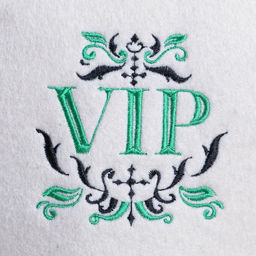 Шапка для бани с вышивкой VIP - Банная забава фото 2