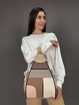 Сумка-рюкзак женская из телячьей кожи - Sefaro collection фото 5