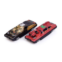 Набор машин "Звериная мощь" в коробке