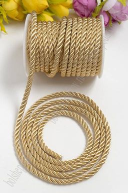 Шнур в бобине 5 мм*10 ярд (SF-3317) бежевый №16