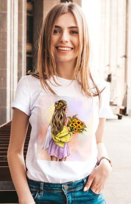 Эксклюзивная футболка Yana Pletneva упаковка плотный Zip пакет!