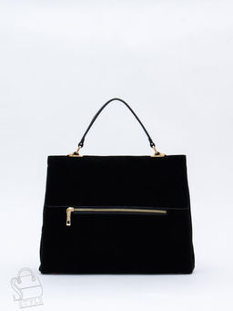 Сумка женская кожаная 1020L black Polina&Eiterou