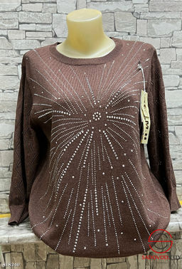 Свитер женский со стразами - Bruno фото 9