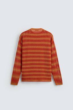 STRIPED OPEN-KNIT SWEATER - Zara фото 9