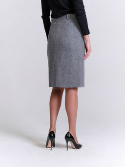 Юбка для холодной погоды с шерстью