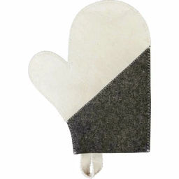 Рукавица для сауны Комби "Банные штучки", войлок
