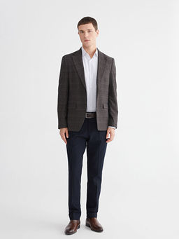 Standart Kal?p Erkek Blazer Ceket