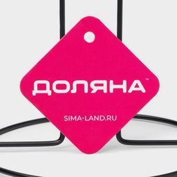 Держатель для бумажных полотенец настольный Доляна, 27×13.5×13.5 см, чёрный фото 5