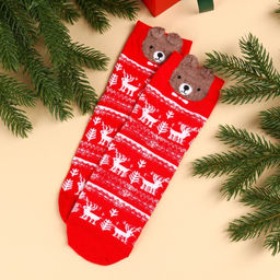 Подарочный набор новогодний Тепла и уюта в новом году, конфеты, носки