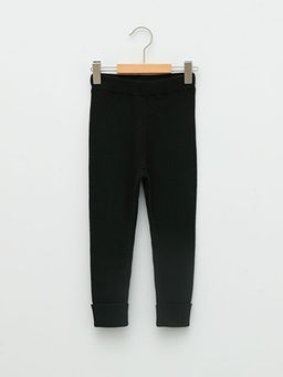 Beli Lastikli Basic Erkek Bebek Triko Pantolon