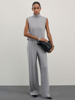 Прямые брюки с эластичным поясом / Zarina