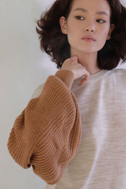 10494 Джемпер с объёмными рукавами - Martichelli фото 5