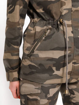 Ветровка женская Caribou S52 (с капюшоном) (камуфляж)  фото 7