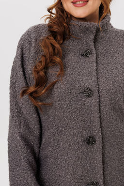Пальто Michel Chic 363/1 темно-серый  фото 2