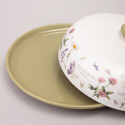 БЛЮДО ДЛЯ БЛИНОВ AGNESS FLOWER STORY 23*10 СМ фото 4