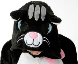 Пижама кигуруми Черная кошка