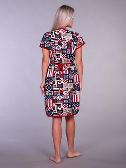 IV-CAPRIZ Тома - халат синий  фото 3