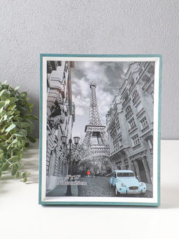 Фоторамка пластик 20х25 см "Данте" голубая лагуна 26х21х2,5 см