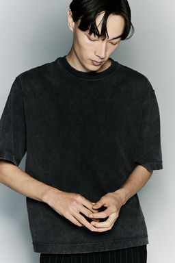 Camiseta lavada Boxy Fit