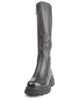 02-FK884-1M BLACK Сапоги зимние женские (натуральная кожа, байка, натуральный мех) - Фабричный китай фото 8