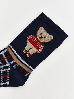 Teddy Ay? Bask?l? Kad?n Soket ?orap