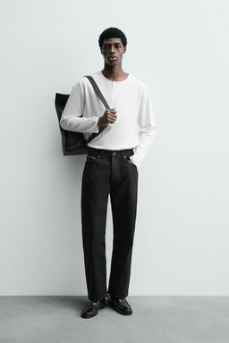 SELVEDGE FLARE FIT JEANS