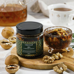 NEW! Мёд с грецким орехом 220 г